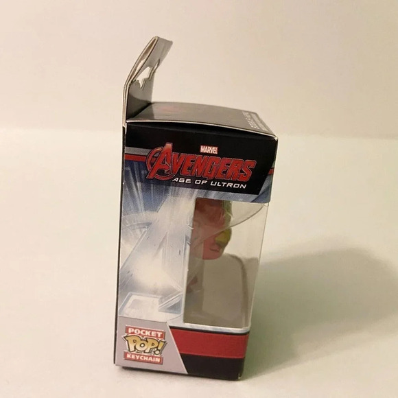 Pocket Pop Iron Man Keychain Mini Marvel Avengers  Iron Man Bobble Head Funko - Picture 4 of 11